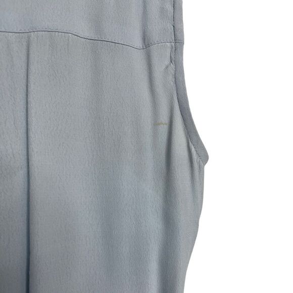 CABi Belted High Low Sleevless Midi Dress Light Blue Small - Picture 3 of 6